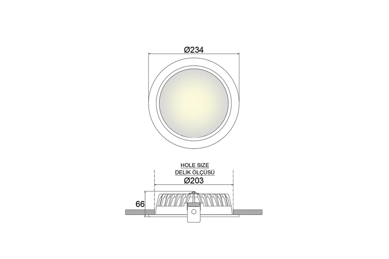 Volans 8 | Recessed Luminaires | Indoor – Novalux Lighting Turkey